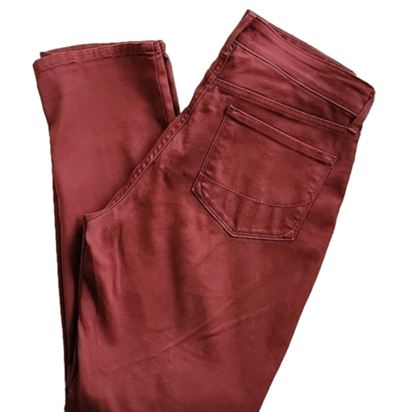 NYDJ Rust Legging Jeans Size 8 EUC - Picture 1 of 13